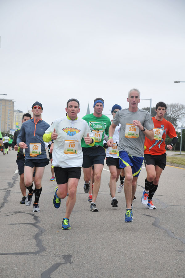 Shane and I with the 3:15 pace group