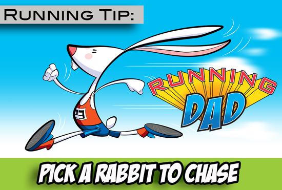 Running tip: Find a rabbit