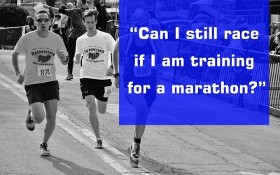 Can I race during my marathon training?