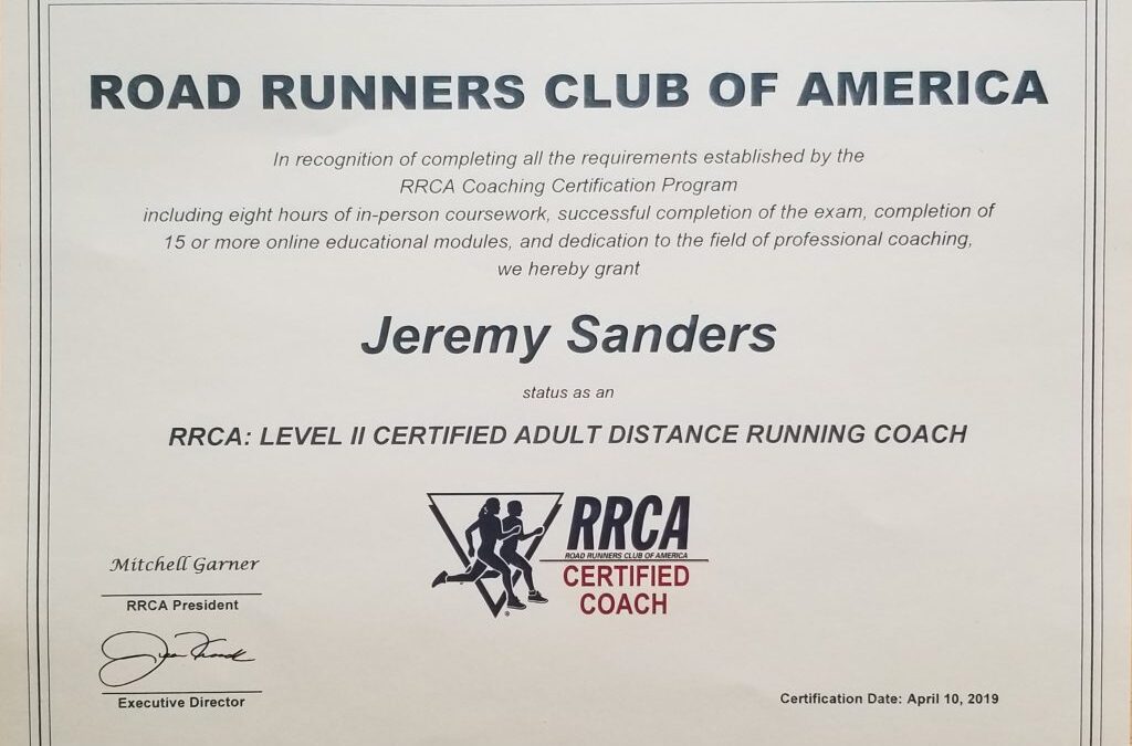 Leveling Up in the Coaching Game – RRCA Level II Coaching Certification